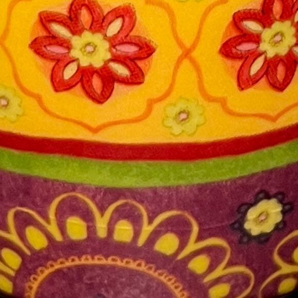 Sue Zipkin TUNISIAN SUNSET Ceramic Mug from Certified International ~ Lime Green - Picture 9 of 14